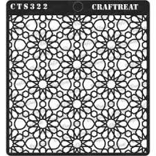 Buy Craftreat Stencil Arabic Pattern Online In India Cts322