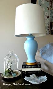 Diy Lamp Makeover Vintage Paint And
