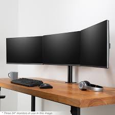avlt triple 27 monitor desk mount