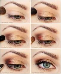 diy bronze eye makeup tutorial pictures