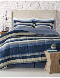 Nautical Stripe Twin Comforter Set