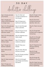 30 day declutter challenge better