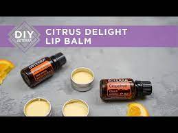 essential oil lip balm