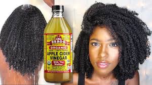 my first apple cider vinegar hair rinse