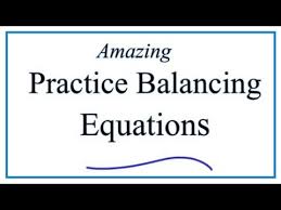 Balancing Chemical Equations Practice