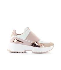 Michael Kors Michael Kors Soft Pink Cosmo Slip On Sneaker