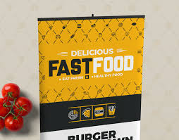 digital signage for fast food agency