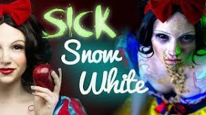 sick snow white makeup tutorial glam