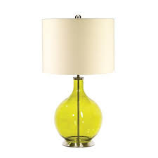 Orb Table Lamp Lime Green Finish Orb Tl