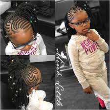 These short hairstyles for kids are quite easy to replicate, comfortable and suit several hair and face types. Instagram Photo By Hairbyminklittle Kids Braids With Weave Added This Style Last For Month 1 2 With The P Hair Styles Braid Styles For Girls Braids For Kids