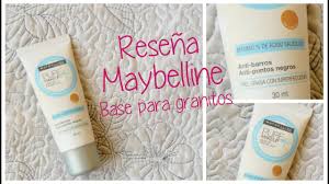 reseña base de maybelline pure makeup