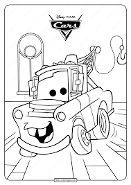 Thank you for visiting our monster truck coloring pages. Mater Cars Coloring Pages