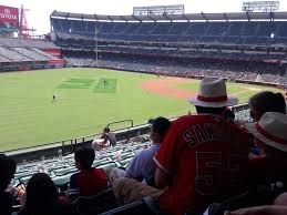 angel stadium section 306 home of los