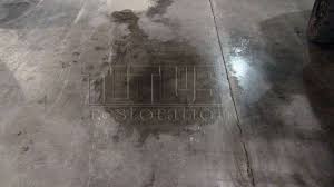wet concrete floors sweating slab