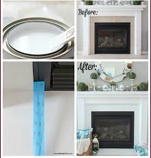 Fireplace Makeover For A Tile Surround