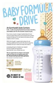hosts baby formula collection drive