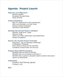 7 Project Agenda Examples Samples Examples