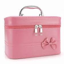 pink las pu makeup box at rs 500