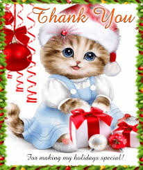A Nice Holiday Thank You Ecard Free Holiday Thank You