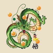 Once shenron is summoned you will be able to chose one wish from a list of 10. Awesome Shenron Dragon With Dragonballs Design On Teepublic Visit Now For 3d Dragon Ball Z Compres Dragon Ball Tattoo Dragon Ball Painting Dragon Ball Art