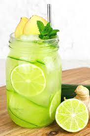 ginger mojito mocktail recipe with