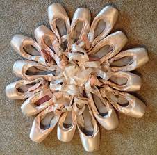 Pointe Shoes Into Stunning Wall Art