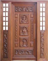 durable designer wooden single door