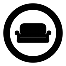 Sofa Icon Lifestyle Luxury Seat Vector