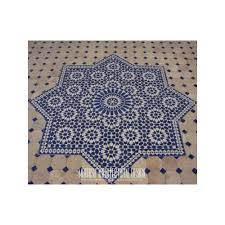 moroccan tile medallion moorish floor