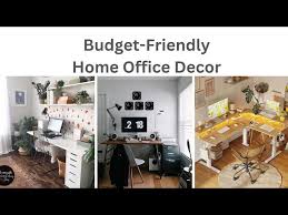 budget friendly home office decor