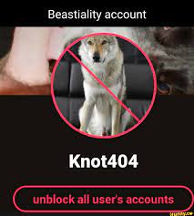 Beastiality account unblock all user's accounts - iFunny Brazil