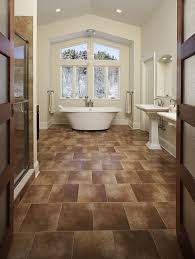 slip resistant bathroom flooring and