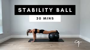 30 min full body ility ball workout