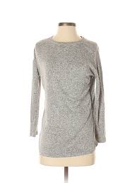 Details About Mix By 41 Hawthorn Women Gray Pullover Sweater Xs