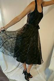 Betsy Adam Halter Dress Size 4 Formal Black Party Prom Sheer Size Chart Ebay