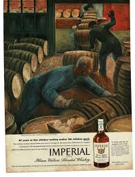 1945 imperial whiskey barrels moving to