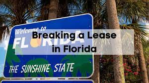breaking a lease in florida what