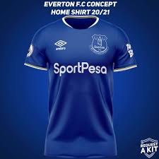 Perhaps football kits should reflect the time, like pop music? Request A Kit On Twitter Everton F C Concept Home Away And Third Shirts 2020 21 Requested By Holbrookgaming Everton Efc Toffees Coyb Blues Fm19 Wearethecommunity Download For Your Football Manager Save Here Https T Co Da61ocz26v