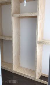 12ins or 1ft / 30cm is a. Remodelaholic Diy Closet Organizer For A Builder Basic Closet
