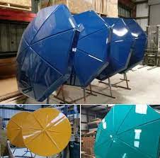 Retro Fiberglass Patio Umbrellas 5