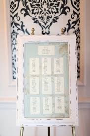 Wedding Table Plan Display Ideas