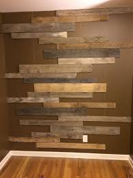 Pallet Wood Feature Wall How To Build