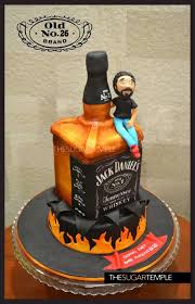 30th birthday special cake design: Jack Daniels Cake Tutorials Cake Ideas For Men Jd Theme Cake
