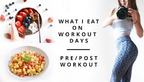 What I Eat In A Day Pre And Post Workout Meals Healthy Fitness
