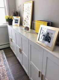Ikea Brimnes Cabinets With Gold Pulls