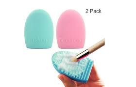 2 piece cleaning silicone glove brush