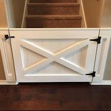Adjust measurements to fit your door frame. Easy Unique Diy Baby Gate Ideas