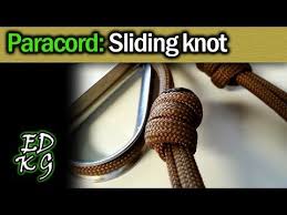 Easy cobra paracord bracelet the cobra paracord bracelet is a great place to start for beginners. Simple Paracord Sliding Knot Great For Lanyards Paracord Knots Sliding Knot