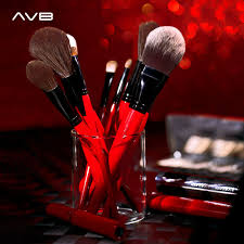 aub rose makeup brush set set brush 10