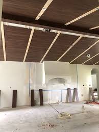 Vaulted Ceiling Beams With Laminate